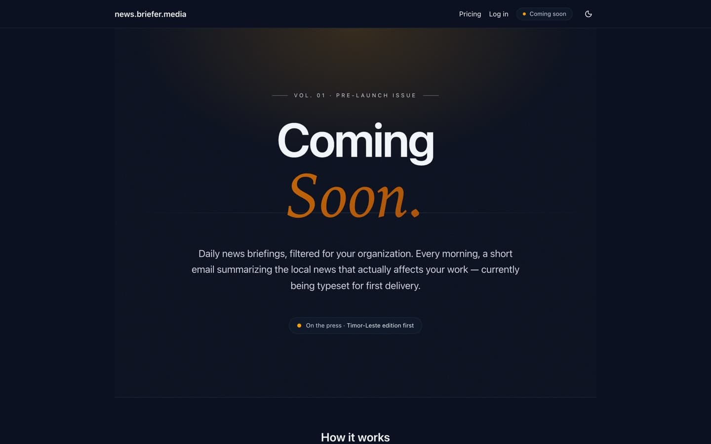 News Briefer — AI Daily News Briefings for Organizations